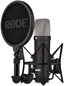 RØDE NT1 Signature Series Condenser Microphone with SM6 Shockmount and Pop Filter - Black