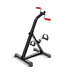 Sparnod Fitness SMB-275 Arm & Leg Mini Exercise Bike, Manual Pedal Rehabilitation Exerciser, Adjustable Resistance, Compact Design with Non-Slip Pedals, Steel Frame, 120kg Capacity