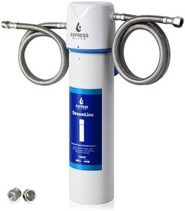 Express Water StreamLine USC001 Under Sink Water Filter System, Reduces PFAS, PFOA/PFOS, Lead, Chlorine, Under Counter Water Filter Direct Connect to Kitchen Faucet NSF/ANSI 42, 53, 372, 401 Certified