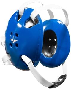Victory Martial Arts Wrestling Headgear - Wrestling Ear Guards (Blue)