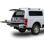 BEDSLIDE Classic (71" X 42") | 10-7142-CLS | Durable Sliding Truck Bed Cargo Organizer | Made in The USA, 1,000 lb Capacity (Silver)