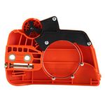 Husqvarna 236 Clutch Cover，Clutch Chain Cover Chain Brake Unit Suitable for Husqvarna 350 235 235E 236 240 Chainsaw