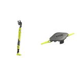 Ryobi OLP1832BX 18V ONE+ Cordless 0.85m Bypass Lopper (Body Only) , Green & Ryobi Double Serrated Blades Head for RAC155 Edger Black