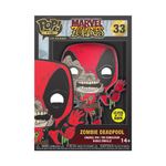 Funko Large Enamel Pin MARVEL: Zombie Deadpool - Deadpool - Marvel Zombies Enamel Pins - Cute Collectable Novelty Brooch - for Backpacks & Bags - Gift Idea - Official Merchandise