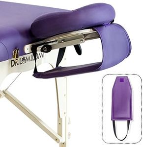 Dr.lomilomi Hanging Arm Rest Sling Board for Massage Table (English Violet)