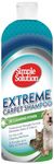 Simple Solution Extreme Carpet Shampoo, Professional Strength Pet Stain and Odour Remover - Compatible with All Cleaning Machines 1Ltr