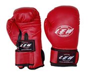 LEW 10OZ Old School Traditional Cotton Filled Boxing Gloves