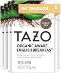 TAZO Tea Bags, Black Tea, Regenerat