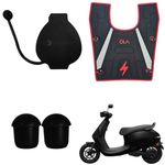 APPSTER Floormat | Charging Socket Cover | Backrest Rubber Cap for Ola S1 Pro Gen 2 | S1 Air | S1X Electric Scooter