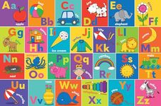 Alphabet Kids' Floor Puzzle (24 Pieces) (36 inches Wide x 24 inches high)