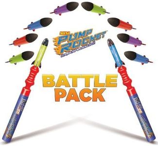 Pump Rocket Mini Battle Pack (includes 2 Launchers + 10 Rockets Total)