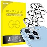 JETech Camera Lens Protector Compatible with iPhone 13 Pro Max 6.7-Inch and iPhone 13 Pro 6.1-Inch, 9H Tempered Glass, HD Clear, Anti-Scratch, Case Friendly, Does Not Affect Night Shots, 3-Pack