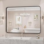 Sweetcrispy Black Bathroom Mirror L
