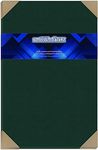 15 Dark Green Linen 80# Cover Paper Sheets - 11" X 17" (11X17 Inches) Tabloid|Ledger|Booklet Size - 80 lb/Pound Card Weight - Fine Linen Textured Finish - Deep Dye Quality Cardstock