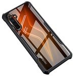 WOW IMAGINE Polycarbonate Shock Proof Clear Protective Back Case For Realme 6 Pro - Airedge Technology | 360 Degree Camera Protection | Back Case Mobile Cover For Realme 6 Pro - Black