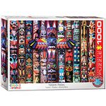 EuroGraphics 6000-5001 Canadian Totem Poles Jigsaw Puzzle, Various, 1000