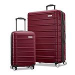 Samsonite Omni 2 Hardside Expandable Luggage with Spinner Wheels, Nature Merlot, Set, Omni 2 Hardside Expandable Luggage with Spinner Wheels