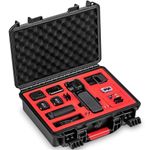 STARTRC OSMO Pocket 3 Hard Case, Multifunctional Portable Waterproof Hard Case for DJI Pocket 3 Creator Combo Camera Accessories