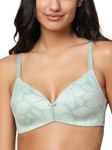 Triumph International Women's Polyamide Wire Free Casual T-Shirt Bra (110I730_Absinthe