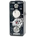 Sondery Overdrive Pedal for Guitars, Tube Overdrive of A Valve Combo Amplifier Sound, 2 Modes of Boost and Normal, True Bypass Mini Size Art Design Series