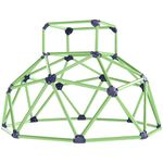 Qaba Climbing Dome, 6FT Geometric Dome Climber, Indoor Outdoor Jungle Gym Playground for Kids 3-8, UV Resistant, Waterproof, Gift for Boys Girls, Easy Assembly, Green