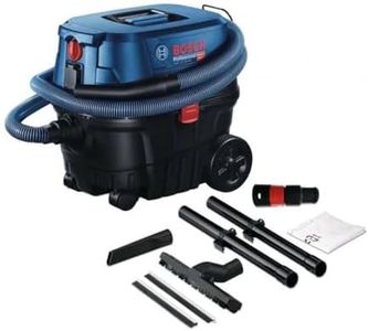 Bosch Professional Nass-,Trockensauger Gas 12-25 PL (1.250-W-Motor, Luftstrom von 65, Saugdruck 200 mbar, inklusiv HEPA-Filter, Fugendüse)