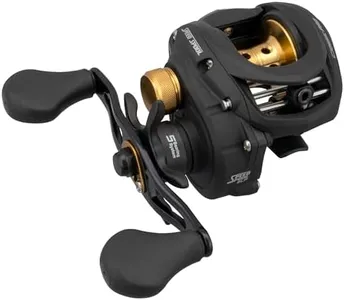 Lew's Classic Pro Speed Spool SLP 7.5:1 Left Hand Baitcast Reel Clam Pack,Black,Gold