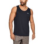 Under Armour Men's Tech 2.0 Tank Top, Black (001)/Pitch Gray, Large