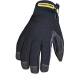 Youngstown Glove 03-3450-80-M Waterproof Winter Plus Performance Glove, Medium, Black
