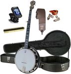 Deering Artisan Goodtime 2 II 5-String Resonator Deluxe Bluegrass Banjo with Hard Case