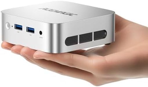ACEMAGICIAN V1 Mini PC, Ιntel Alder Lake N97 Mini PC (jusqu'à 3,60 GHz), 16 Go DDR4 256 Go M.2 SSD Mini Ordinateur avec Dual RJ45 | 4K HDMI+DP | WiFi 5 | W11 Pro pour la Maison/Bureau/école