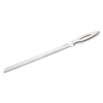 HAZEL Stainless Steel Bread Knife for Cutting | Serrated Knife for Bread, Silver