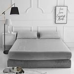 EXQUIZIT HOME Fitted Bed Sheet With