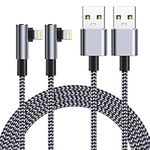Lightning Cable 90 Degree 2M 2Pack,