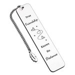 Long Distance Friendship Bookmark Going Away Gifts for Women Men Best Friends BFF Besties BFF Soul Sisters Girls Teens Kids Leaving Moving Birthday Christmas Graduation Wedding Farewell Gifts for Her