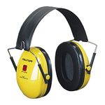 3M PELTOR Optime I Earmuffs, 28 dB, Yellow, Foldable, H510F-404-GU, XA007702138