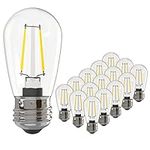 Banord 15 Pack Dimmable 2W S14 Repl