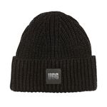 UGG Men's M Chunky Rib Beanie, Black, O/S UK