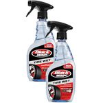 Black Magic 120217 Tire Wet, 23oz (Pack of 2) -Specially Formulated Tire Shine to Keep Them Looking Wet, Black, and Glossy with One Quick Spray