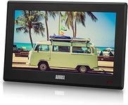 Portable TV 10" Freeview - August DA100D - Digital Television with In-built Recorder HDMI, USB & Multimedia Player / DVB-T2 MPEG4 H.264 / H.265 - Home & Campervan