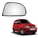 STYCARO Mirror Glass Plate compatible with Hyundai Santro Xing 2005-2014 Model (RIGHT SIDE (DRIVER SIDE))