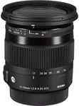 Sigma 884101 F2.8-4 Contemporary DC Macro OS HSM 17-70mm Zoom Lens for Canon EF-S Cameras