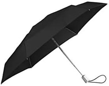 SAMSONITE Alu Drop S - 4 Section Auto Open Close Mini umbrella, 21 cm, black