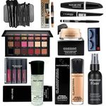 COSMAC Professional makeup kit for women and girls. Bridal makeup kit [For all skin tone] [Pack of 12] Beautiful Combo Sets