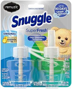 Renuzit Snuggle Scented Oil Refill for Plugin Air Fresheners, SuperFresh Original, 2 Count