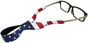 GLENLCWE American Flag Sunglasses Straps Comfortable Eyewear Retainer Soft Eyeglass Strap for Sports Outdoors Water Activities