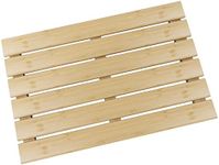 SMIBUY Bamboo Bath Mat, Non-Slip sh