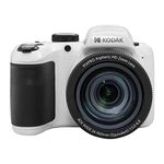 KODAK PIXPRO Astro Zoom AZ405-WH 20MP Digital Camera with 40X Optical Zoom 24mm Wide Angle 1080P Full HD Video and 3" LCD (White)