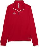 adidas Kids' Entrada 22 Training Top, Team Power Red, Medium