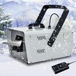 TCFUNDY Snow Machine 1500W Snow Mak